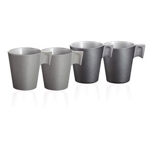 Luminarc 4-Piece Espresso Cup Assorted Color 80ml (Multicolour)